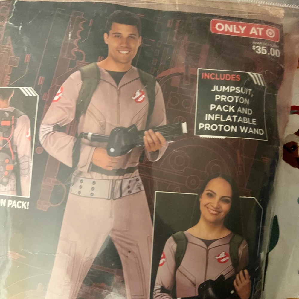 Target Men's Ghostbusters Costume with Proton Pack